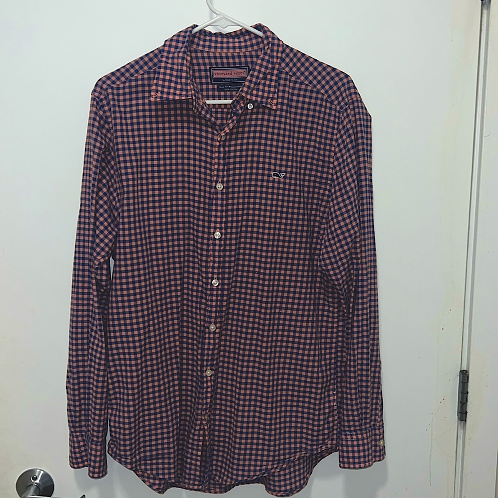 Vineyard vines slim fit whale shirt